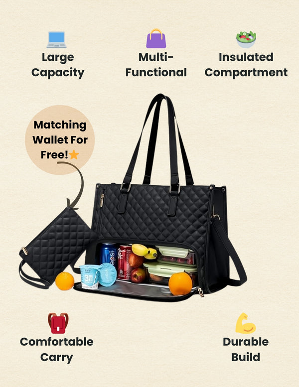 Smart Lunch & Laptop Tote