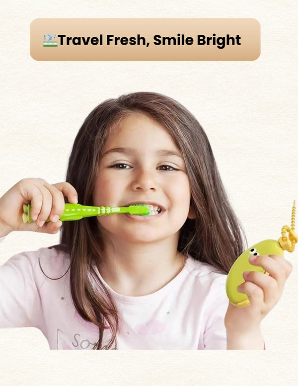 Banana Travel Toothbrush Case